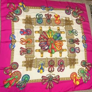 Hermes Carre 90 Silk Scarf “Les Rubans du Cheval”